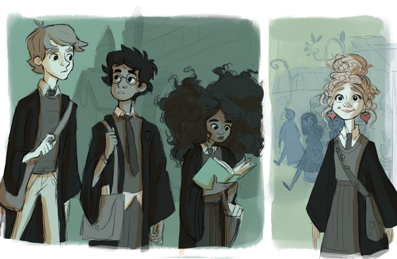 Elle dessine des BD avec les scènes oubliées d'Harry Potter - La
