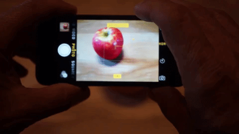 Most iPhones let you manually adjust the exposure while shooting. To do this, tap and swipe up or down while taking a photo to open the exposure settings. This basically just adjusts how light or dark your photo is, so it can help when shooting in super sunny or dark locations. See how to do it here.