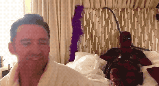 Yes, it is definitely Ryan in the suit. The voice checks out!