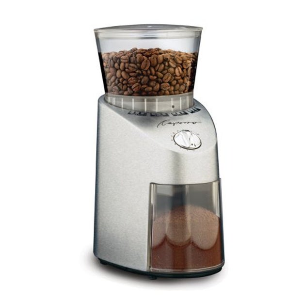 A *legit* coffee grinder to help you brew up the perfect cup without waiting in line.