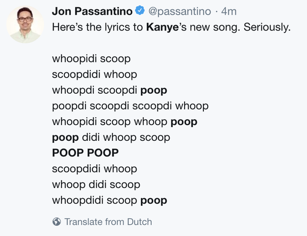 It seems not even the power of Twitter's brain could decide what the lyrics were.