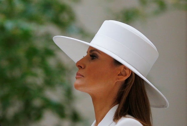 Brigitte said that while Melania may seem guarded in public, she's "kind, charming, intelligent and very open." But she said that everything the US first lady does is "interpreted, over-interpreted."