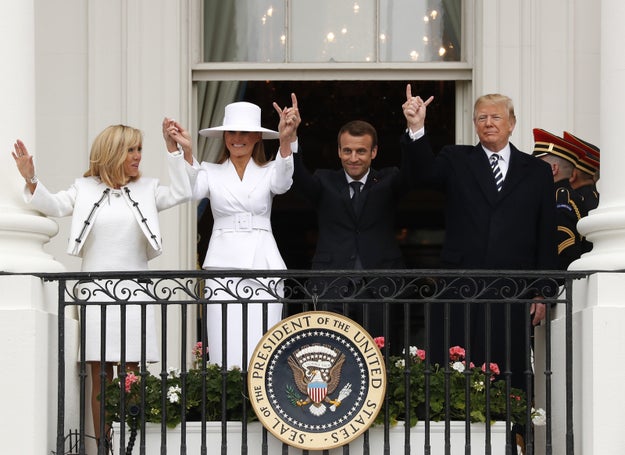 You may have missed it, but French President Emmanuel Macron and his wife, Brigitte, visited President Donald Trump and First Lady Melania Trump at the White House this week.