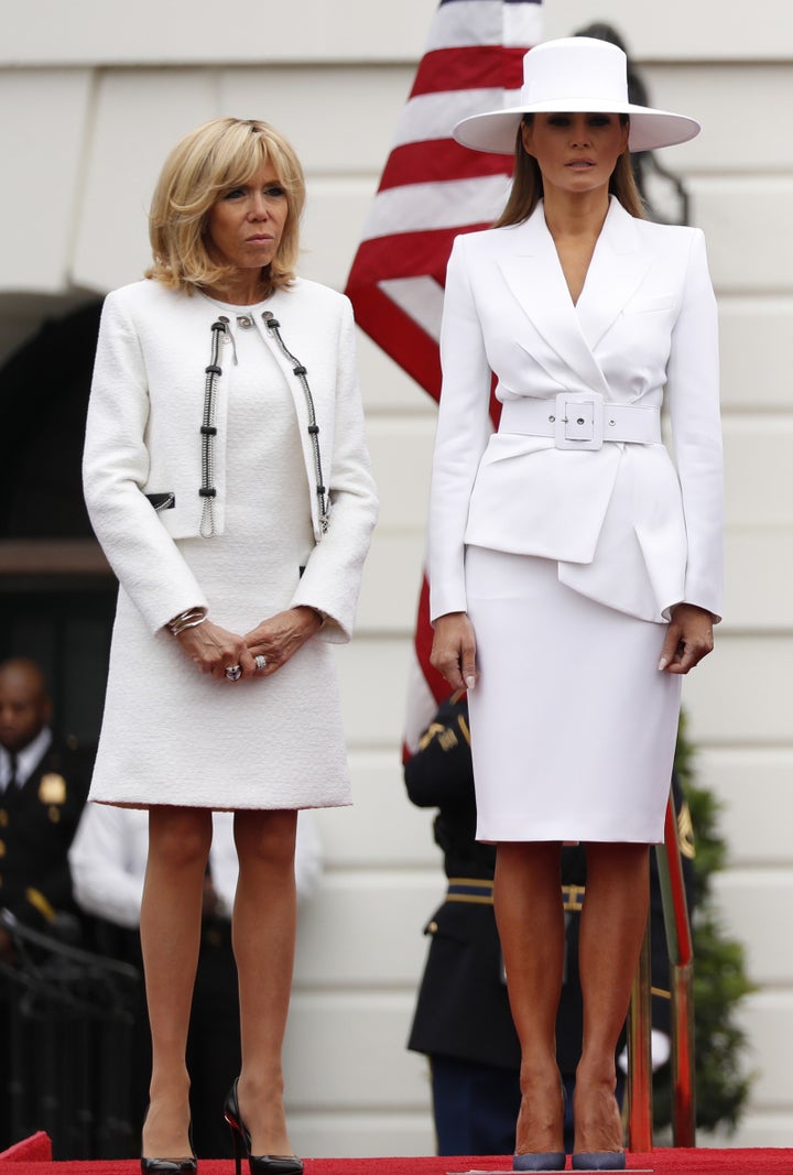 But there's more. The French first lady added that she actually feels kinda sorry for Melania, because of the tight security she lives under and the constant attention she endures.