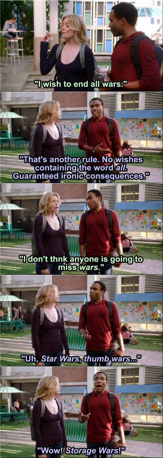 17 Community Quotes So Hilarious You Ll Want To Rewatch Immediately Abed's happy community college show is filmed. 17 community quotes so hilarious you