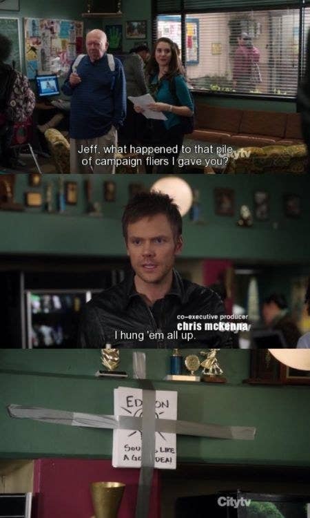 This is hilarious… and also all that I watch .. #Community #fyp #starb