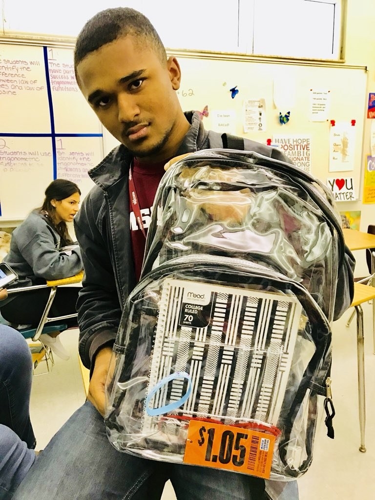 Parkland students rebel against clear backpacks with funny memes