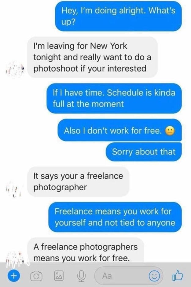 Freelance ain't free: