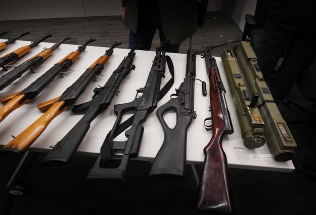 A violation of the ban — i.e. any resident who does not give up their assault weapons by June 13 — will be fined up to $1,000 a day for each offense, the town said.