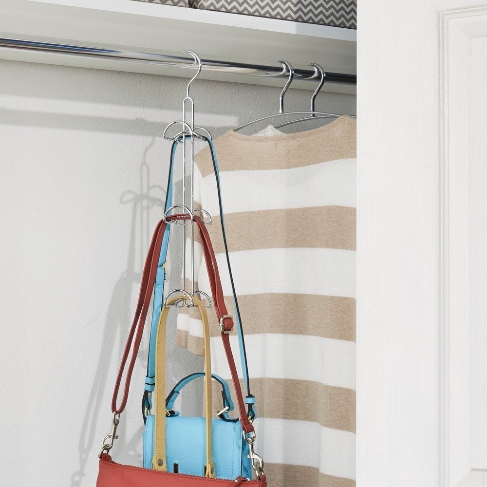 tiered hooks for bags 