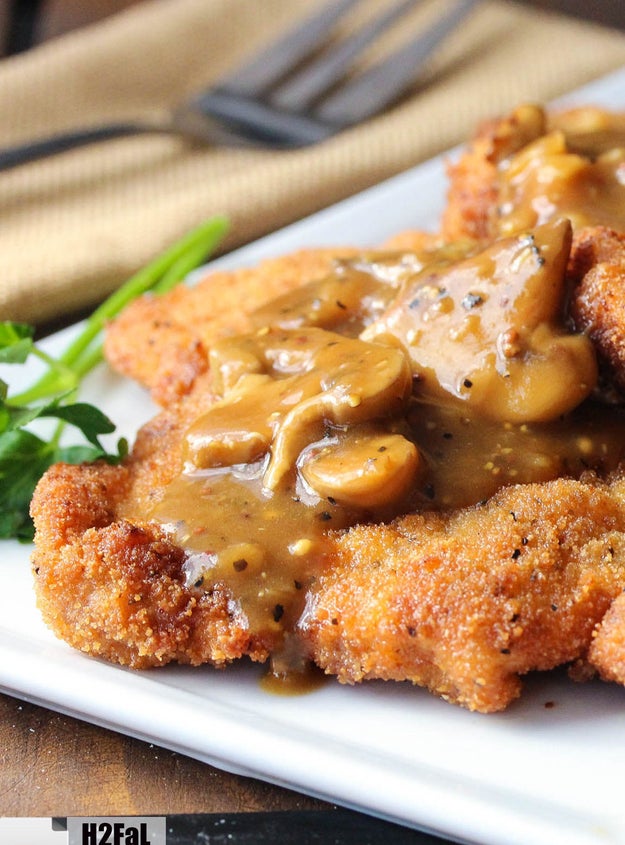 Schnitzel with Gravy