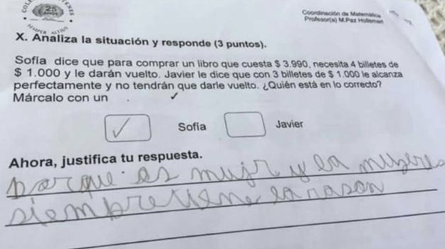 La personita detrás de esta lógica aplastante.