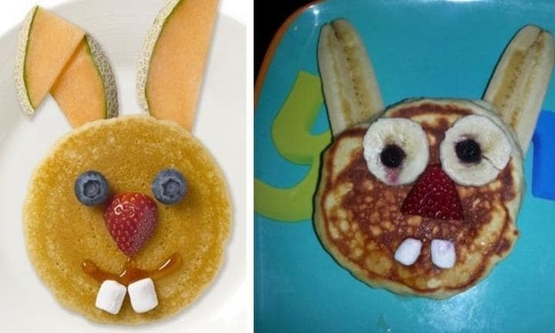 And this realistic pancake: