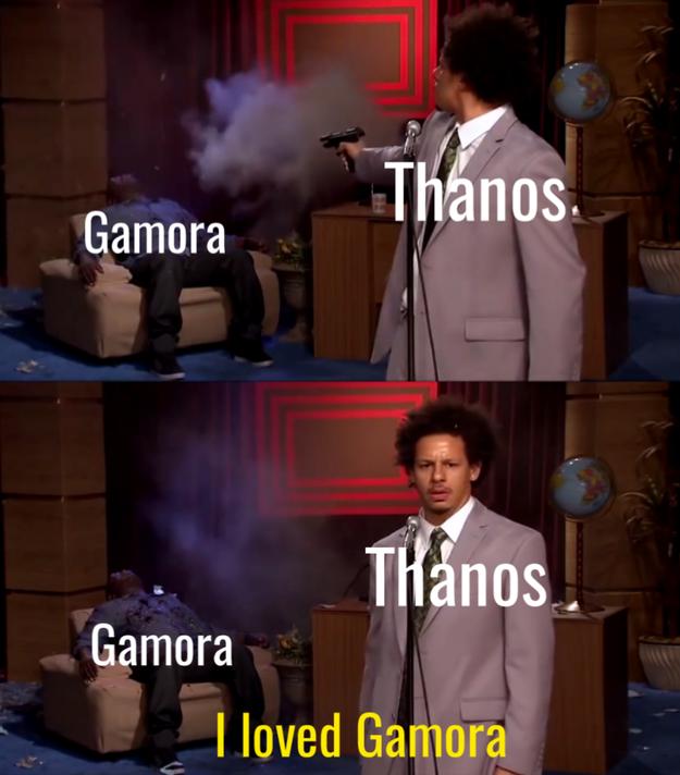 Thanos just being a fucking dick.