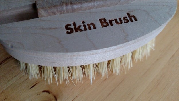 Or maybe you make a ritual out of dry brushing because it feel so damn good, and have a favorite brush.