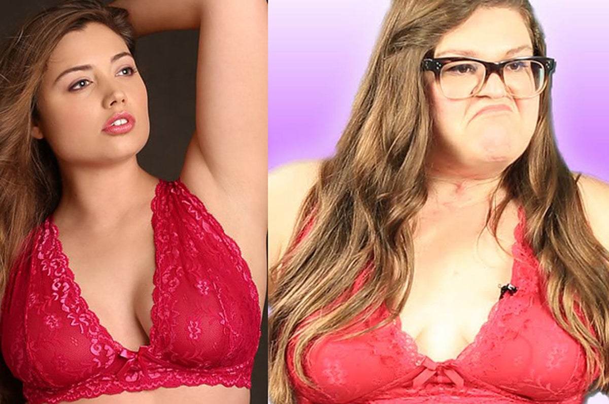 Perky Big Boobs Teen - We Wore Bralettes With Our Big Boobs For A Week And Here's How It Went