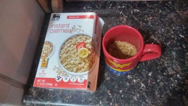 After seeing this story, Megan Rose Bryant decided to try making oatmeal with coffee and found a new breakfast.