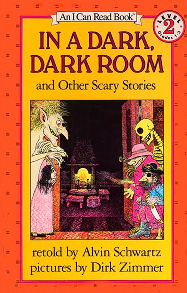 In a Dark, Dark Room and Other Scary Stories by Alvin Schwartz.