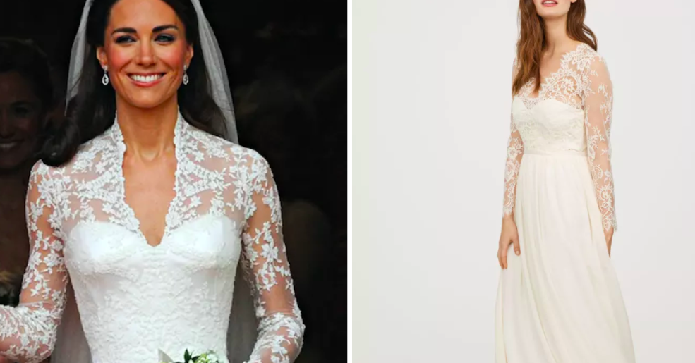 H&m wedding dress on sale 2018