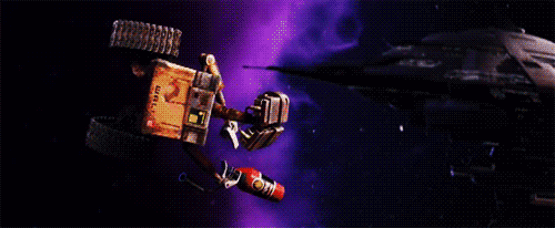 Uma das cenas mais memoráveis de "Wall-e" é quando nosso herói usa um extintor de incêndio para dançar com Eva no Espaço. Depois que o filme "Gravidade" também usou um extintor de incêndio para o salto do Ryan Stone em direção à Tiangong, a "National Geographic" perguntou à astronauta Roberta Clark se aquilo realmente seria possível. "É uma lei da física. Para cada ação em uma direção, existe uma reação igual e contrária na direção oposta", disse.