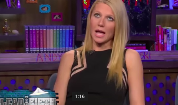 Gwyneth Paltrow admitted to trying ecstasy.