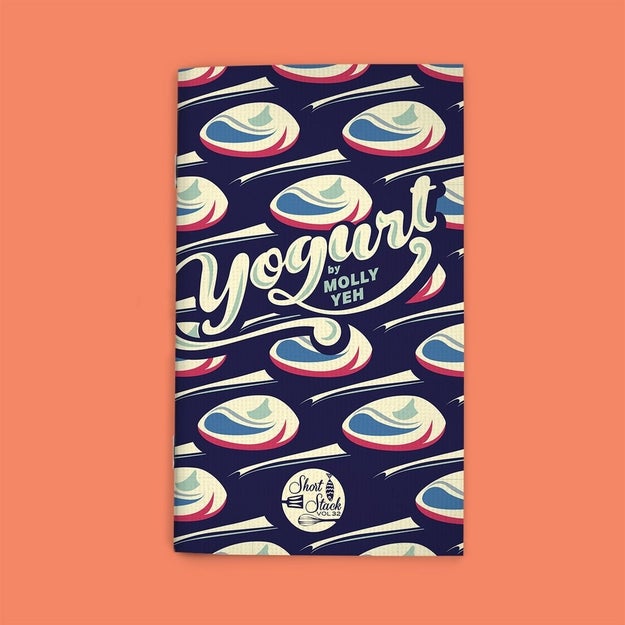 This mini cookbook dedicated completely to yogurt.