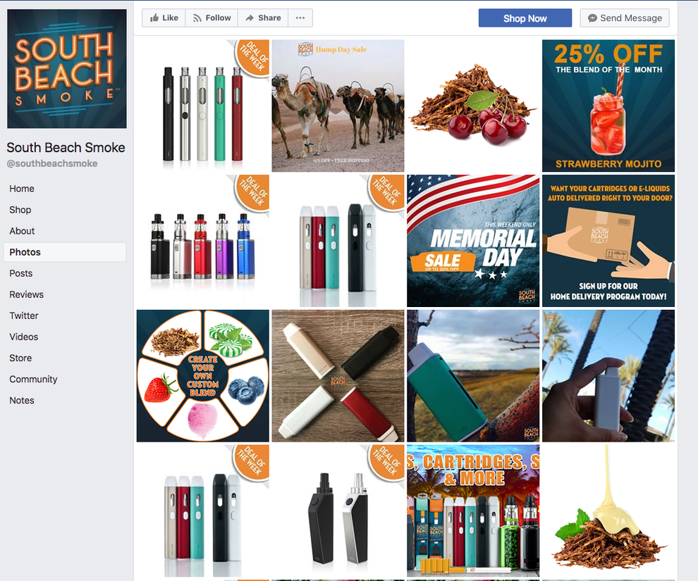 Facebook Bans Tobacco Ads, But The Tobacco Industry Finds Other Ways To  Market To Teens On The Platform