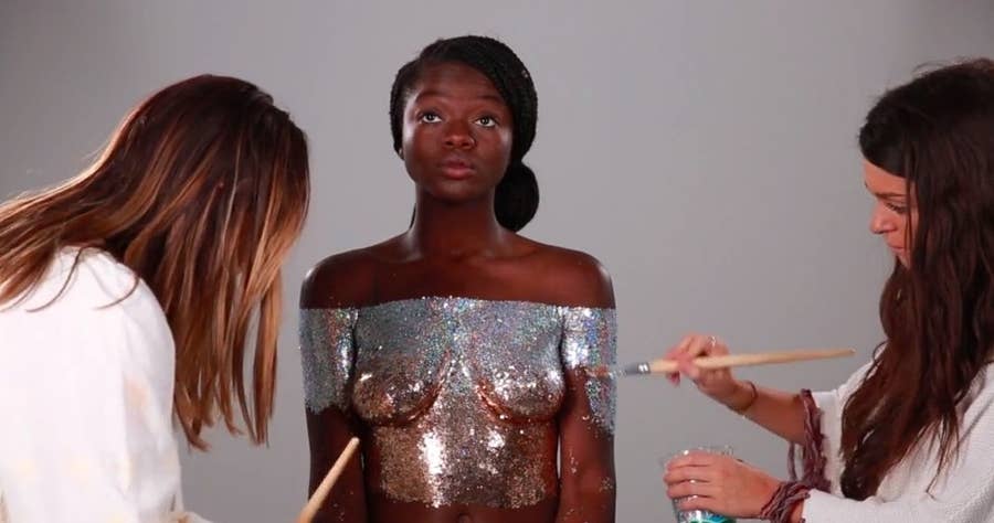 I Wore Body Glitter Instead Of Clothes To Celebrate My Body And Felt Amazing