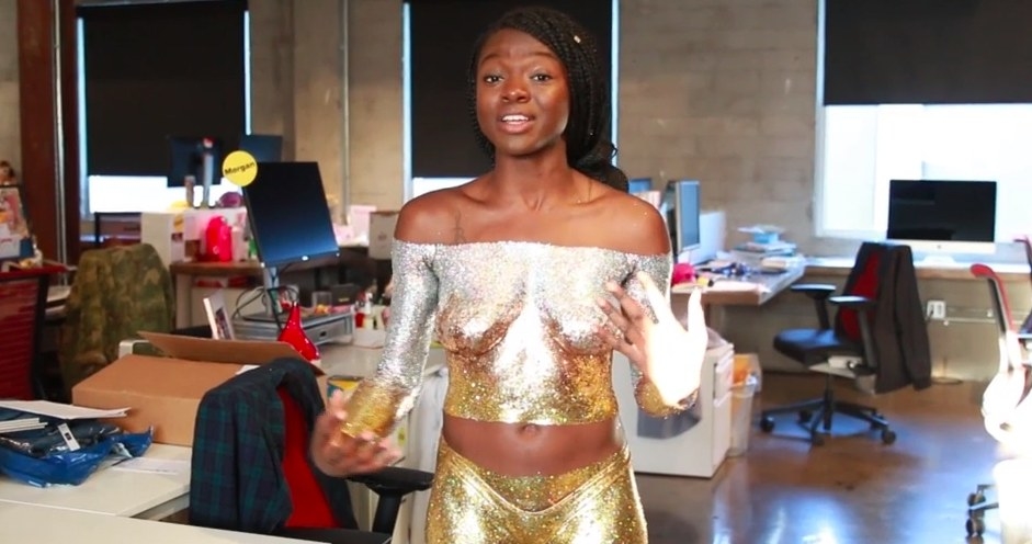 I Wore Body Glitter Instead Of Clothes To Celebrate My Body And Felt Amazing