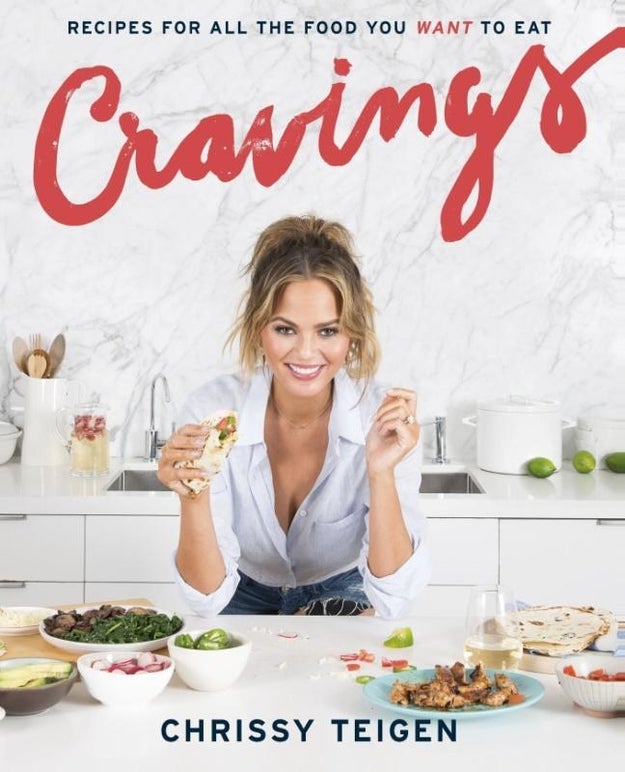 And Chrissy Teigen's cookbook, a must-have for people who want to cook more.