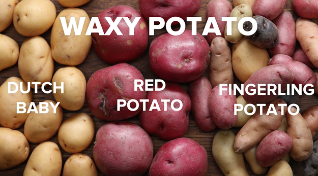 Learn the difference between the most common types of potatoes.