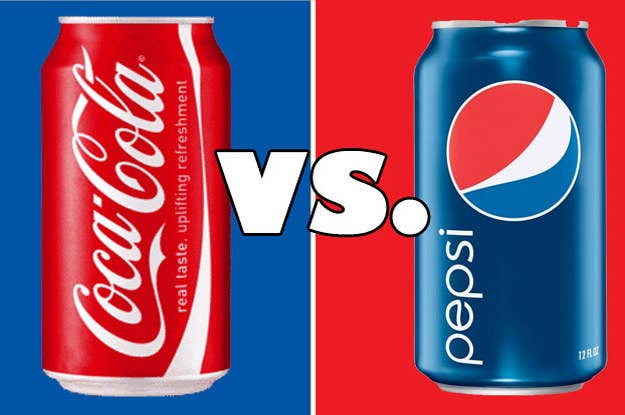 Pepsi cola vs Coke vs.