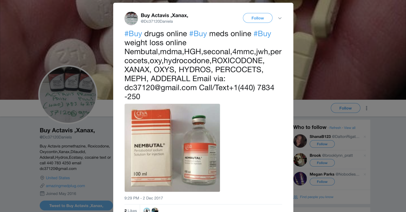 The FDA Is Warning Facebook, Google, And Twitter To Stop Illicit Opioid  Sales
