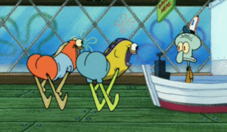Here's a jingle that my fiancee likes to sing when I'm on mine... "It's butt week, yeah, butt week. It's like shark week, yeah.......but way more butt sex!" —janiceh47325a992