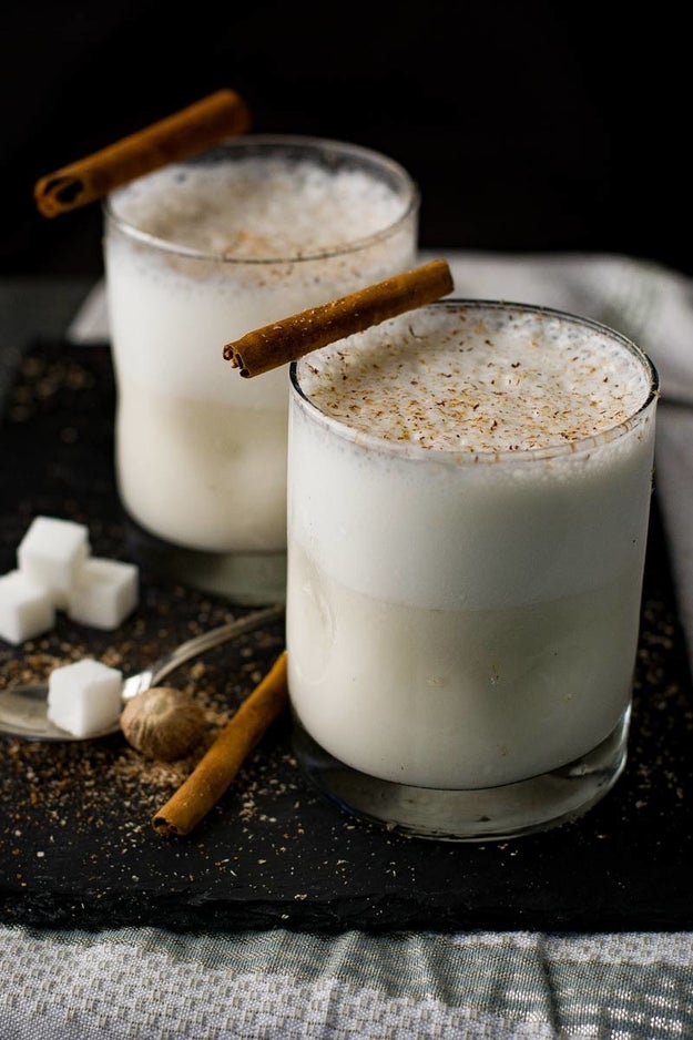 Bourbon Milk Punch