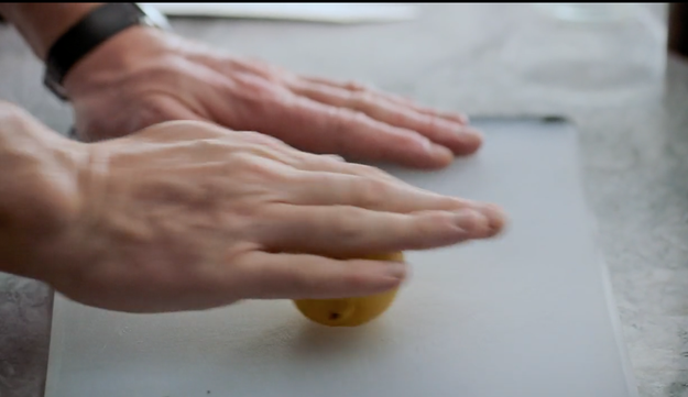 To get the juiciest lemons, just roll them before squeezing.