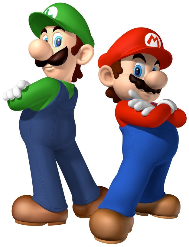 Yous guys know Mario and Luigi obviously.