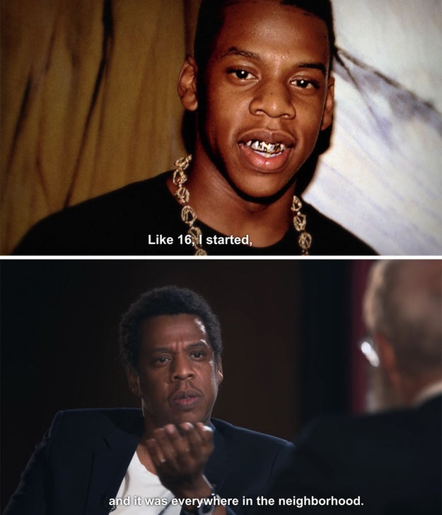 The artist talked about everything from his tumultuous relationship with his father, to how he started to sell crack at age 16, to when he first began rapping.