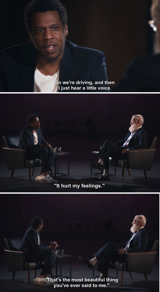 And he told the most adorable story about Blue, and the most beautiful thing she's ever said to him.