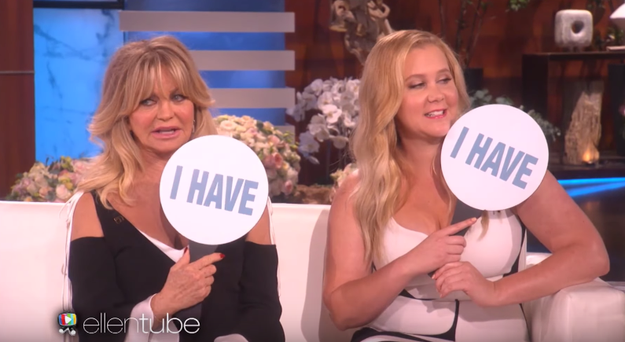 Goldie Hawn and Amy Schumer have taken naked selfies:
