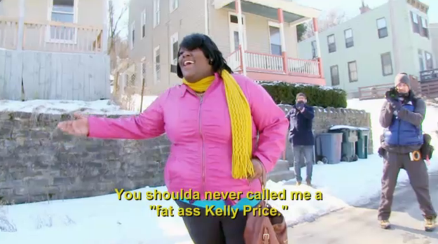 Like when a woman catfished her own cousin for three years because he called her a "fat-ass Kelly Price."