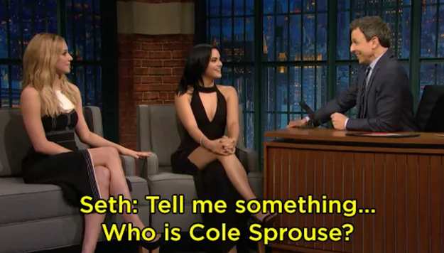 When Seth Meyers "I don't know her"-ed Cole Sprouse: