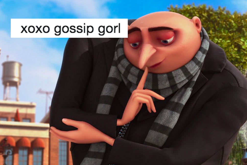 Gru, Despicable Me, gorls, mean girls. Made this myself lol