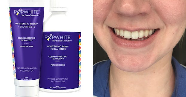 This Teeth Whitening Purple Toothpaste Really Works