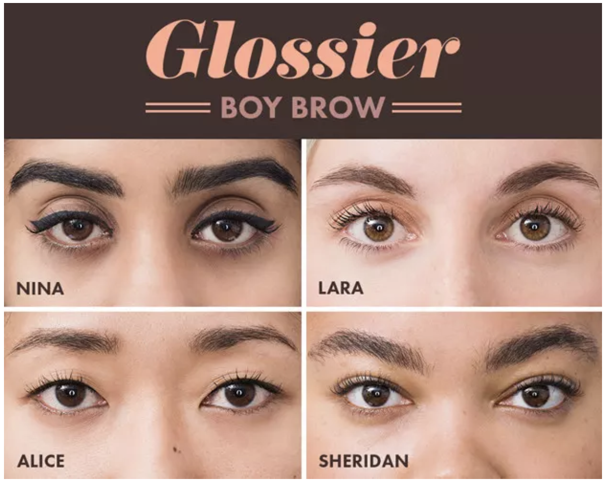 Glossier boy Brow. Лучшие бюджетные гели для бровей. Glossier boy Brow - палитра. Гель для бровей you're the best.