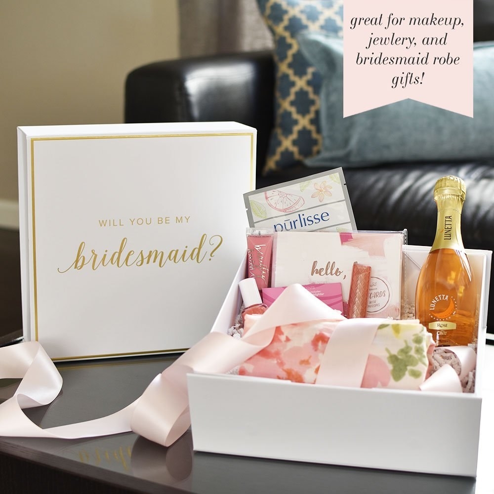 matron of honor gift thank you gift bridal party gifts natural products choose your own Mini Maid of Honor Gift Set skincare