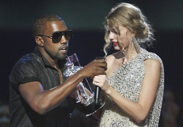 The video, which was first obtained by TMZ, was filmed a couple of days after the infamous 2009 VMAs, whee Kanye rushed the stage after Swift's win.