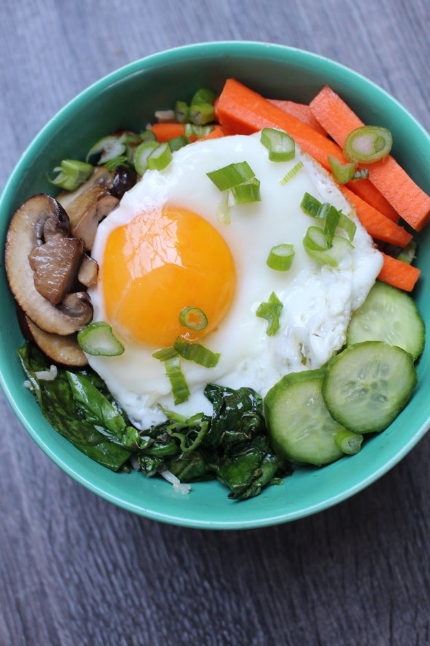 Vegetable Bimbimbap