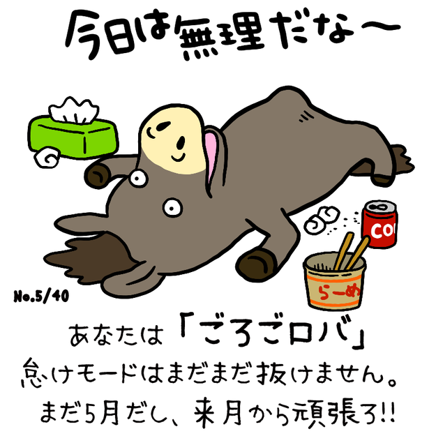 診断 五月病のお前らを動物に例える ゆるどうぶつ占い