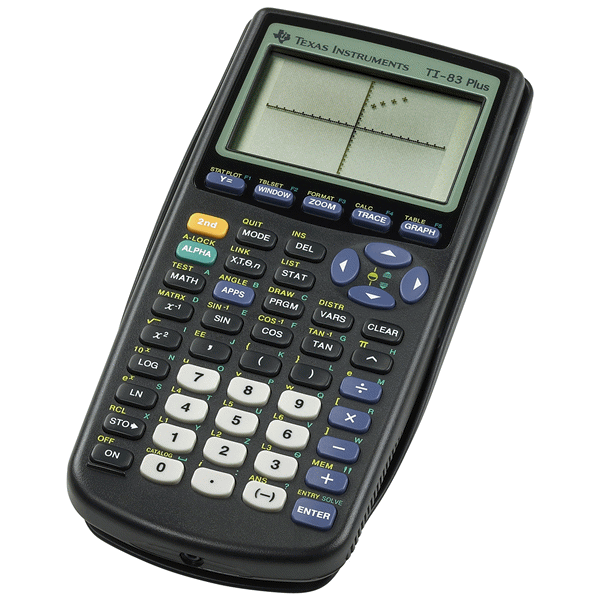 Begging your parents to get you a TI-83 graphing calculator. 